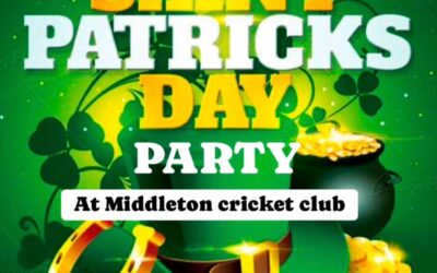 St Patrick’s Party Fri 13th March